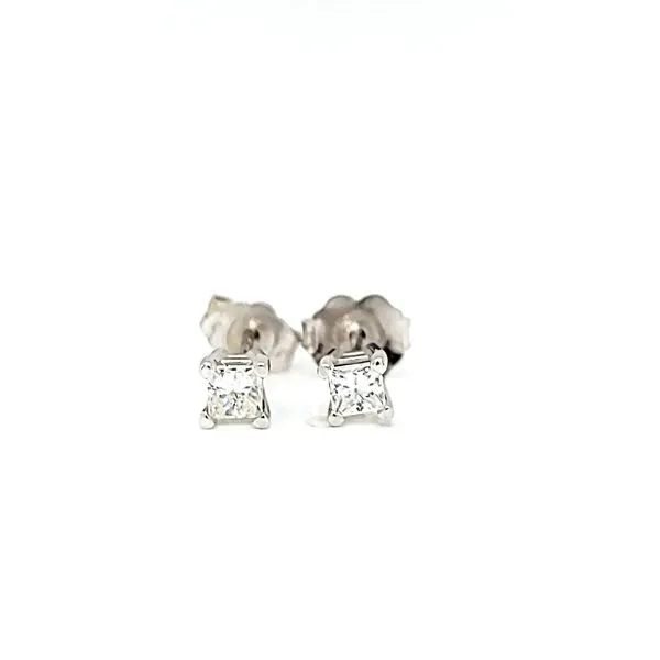 Princess Cut Diamond Stud Earrings, .30cts Arezzo Jewelers Elmwood Park, IL