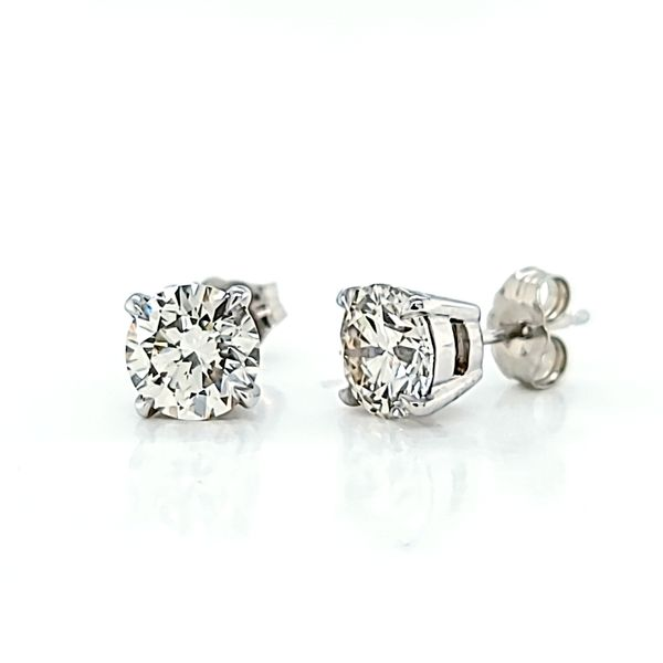 Diamond Earrings Image 2 Arezzo Jewelers Elmwood Park, IL