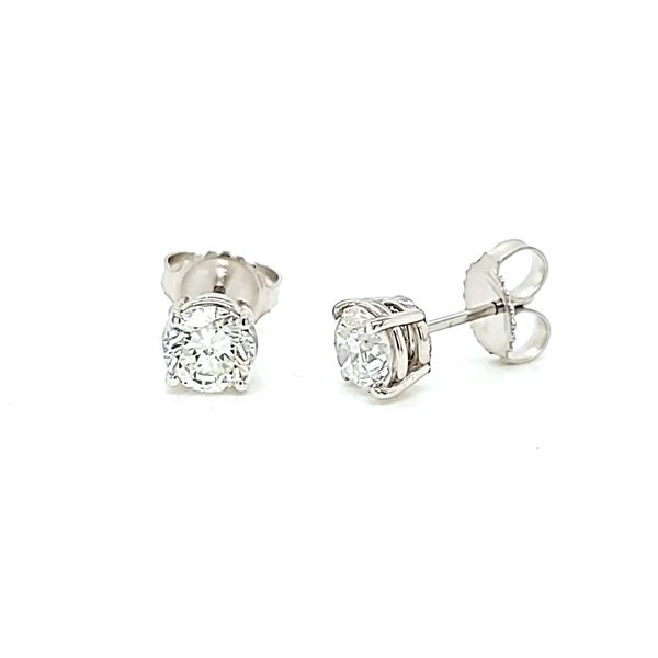 1.43ct Round Diamond Stud Earrings Image 2 Arezzo Jewelers Elmwood Park, IL