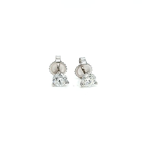 1.00ct TW Three Prong Diamond Stud Earrings Image 2 Arezzo Jewelers Elmwood Park, IL