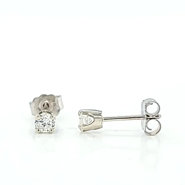 .30ct Round Natural Diamond Stud Earrings Image 2 Arezzo Jewelers Elmwood Park, IL