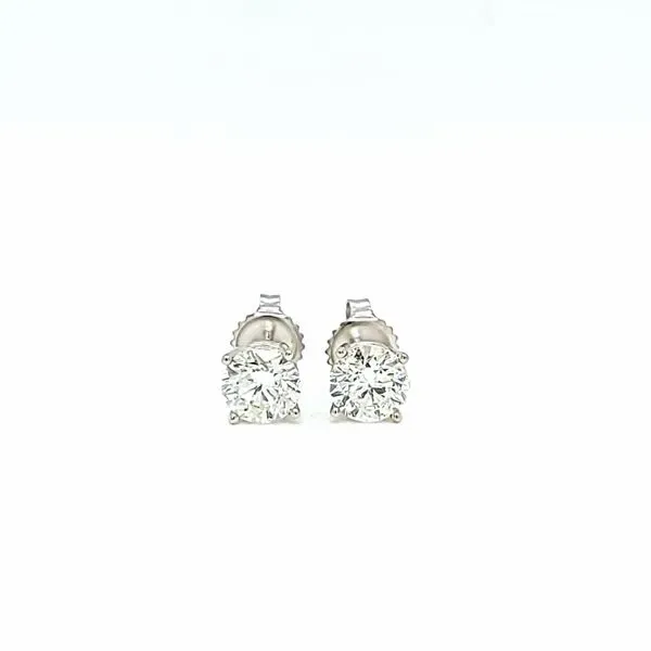 2.01ct Round Diamond Stud Earrings Arezzo Jewelers Elmwood Park, IL