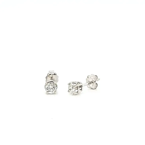 .40cts Round Diamond Stud Earrings Image 2 Arezzo Jewelers Elmwood Park, IL