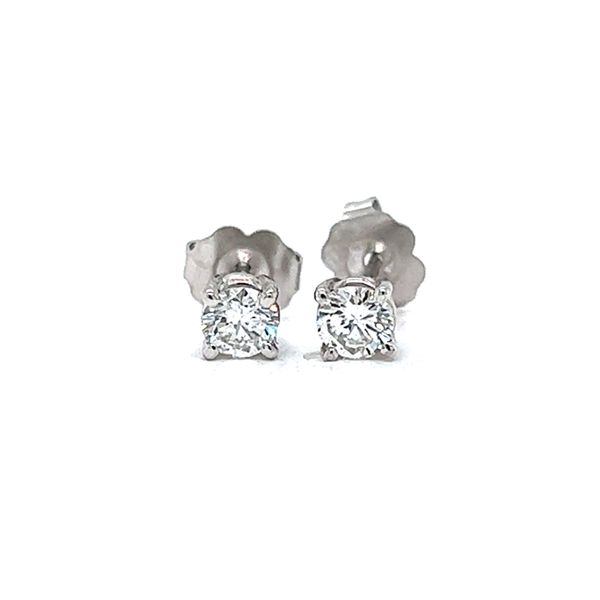 0.45ct Round Diamond Stud Earrings Arezzo Jewelers Elmwood Park, IL