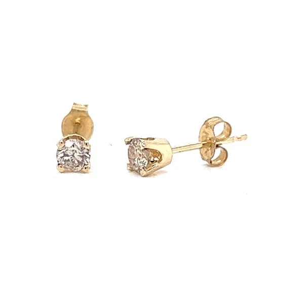 0.35ct Round Diamond Stud Earrings Image 2 Arezzo Jewelers Elmwood Park, IL