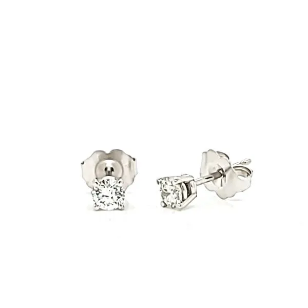 1/3ct Round Diamond Stud Earrings Image 2 Arezzo Jewelers Elmwood Park, IL