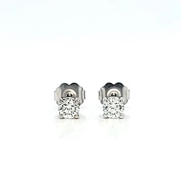 1/2ct Round Natural Diamond Stud Earrings Arezzo Jewelers Elmwood Park, IL