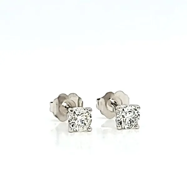 5/8ct Round Diamond Stud Earrings Image 2 Arezzo Jewelers Elmwood Park, IL