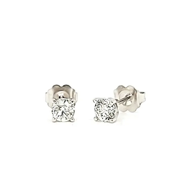 5/8ct Round Diamond Stud Earrings Image 3 Arezzo Jewelers Elmwood Park, IL