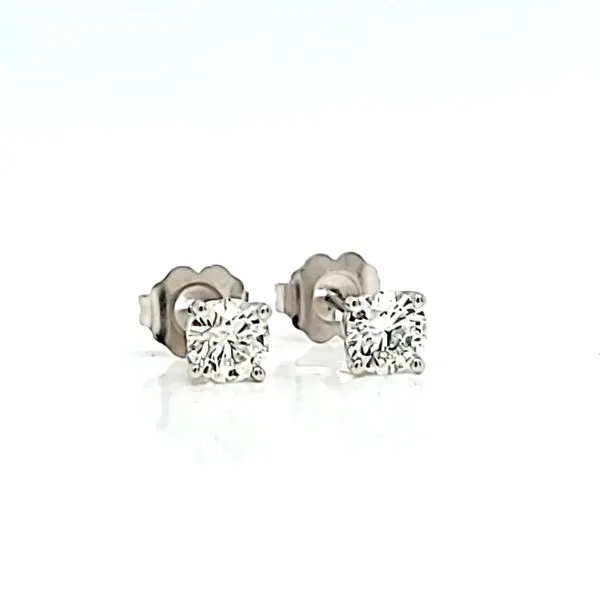 3/4ct Round Diamond Stud Earrings Image 2 Arezzo Jewelers Elmwood Park, IL