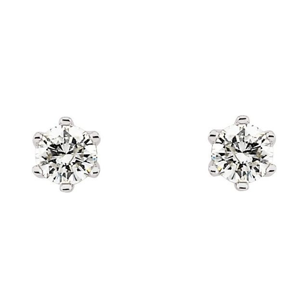 1/3ct Round Natural Diamond Stud Earrings Image 2 Arezzo Jewelers Elmwood Park, IL