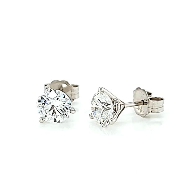 2.07ct Lab Grown Diamond Stud Earrings Image 2 Arezzo Jewelers Elmwood Park, IL