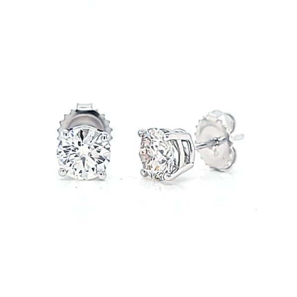 1.81ct Round Brilliant Lab Grown Diamond Stud Earrings Arezzo Jewelers Elmwood Park, IL