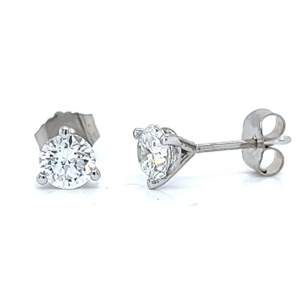3/4ct Round Lab Grown Diamond Stud Earrings Arezzo Jewelers Elmwood Park, IL