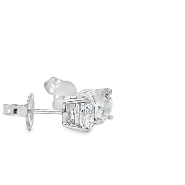 3.02ct Round Brilliant Lab Grown Diamond Stud Earrings Image 2 Arezzo Jewelers Elmwood Park, IL