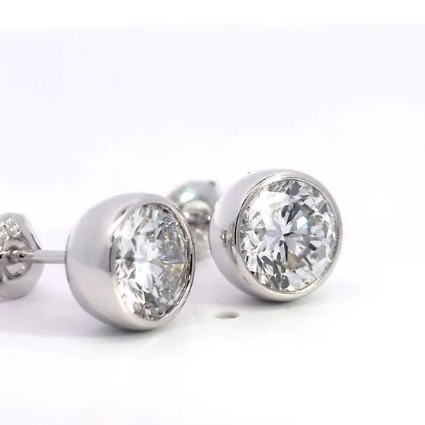 Lab Grown Diamond Earrings Image 3 Arezzo Jewelers Elmwood Park, IL