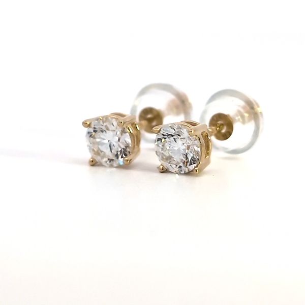 0.50ct Round Brilliant Lab Grown Diamond Stud Earrings Image 3 Arezzo Jewelers Elmwood Park, IL