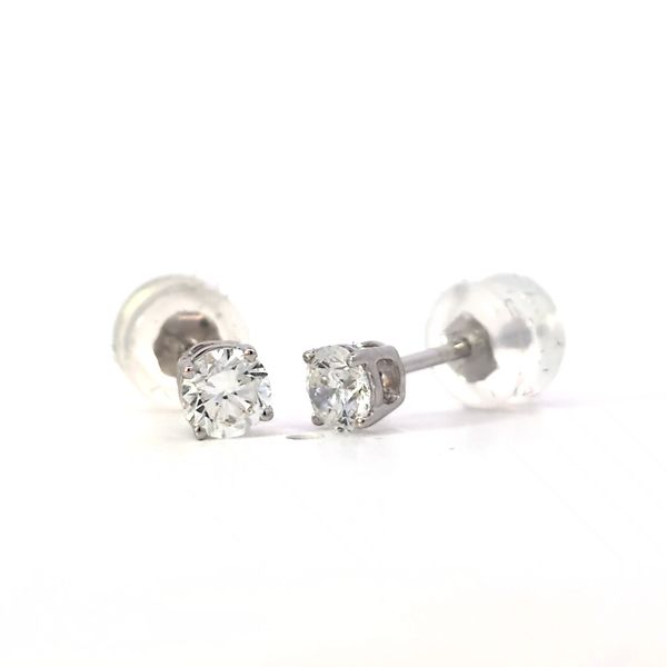 0.50ct Round Brilliant Lab Grown Diamond Stud Earrings Image 2 Arezzo Jewelers Elmwood Park, IL