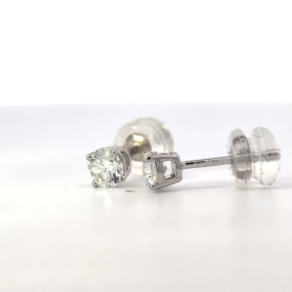 0.50ct Round Brilliant Lab Grown Diamond Stud Earrings Image 3 Arezzo Jewelers Elmwood Park, IL