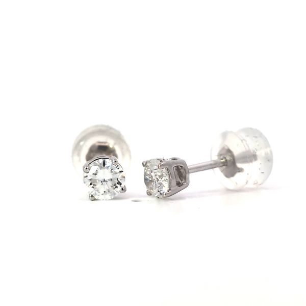 0.50ct Round Brilliant Lab Grown Diamond Stud Earrings Arezzo Jewelers Elmwood Park, IL