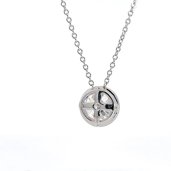 2.00Ct Lab Grown Round Diamond Bezel Set Pendant Image 5 Arezzo Jewelers Elmwood Park, IL