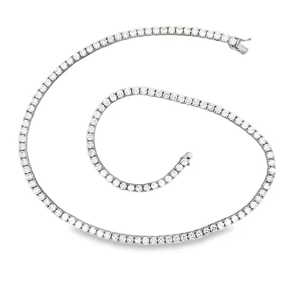 38.05ct Lab Grown Diamond Tennis Necklace Arezzo Jewelers Elmwood, IL