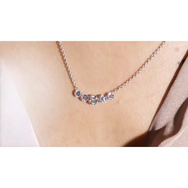 1.56ctw Bare Lab Grown Diamond Necklace Image 5 Arezzo Jewelers Elmwood Park, IL