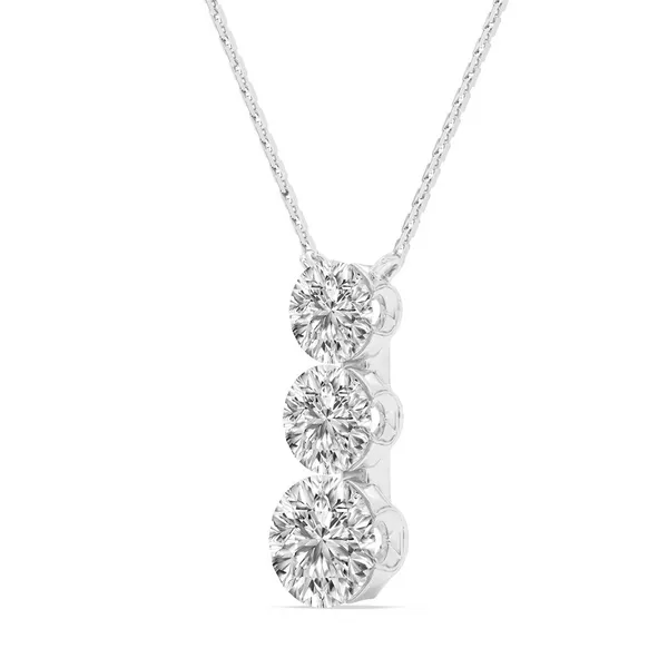1.08ctw Bare Lab Grown Diamond Necklace Image 2 Arezzo Jewelers Elmwood Park, IL