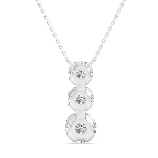 1.08ctw Bare Lab Grown Diamond Necklace Image 4 Arezzo Jewelers Elmwood Park, IL