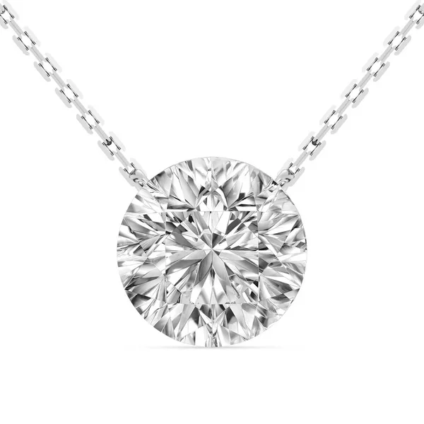 2ct Bare Lab Grown Diamond Solitaire Necklace Arezzo Jewelers Elmwood Park, IL