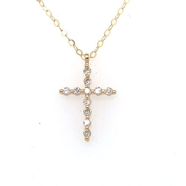 Diamond Cross Pendant Arezzo Jewelers Elmwood Park, IL