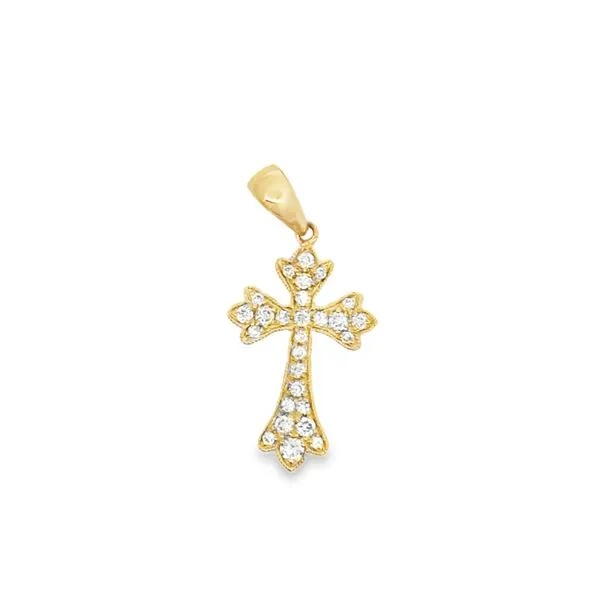 Diamond Cross Pendant Arezzo Jewelers Elmwood, IL