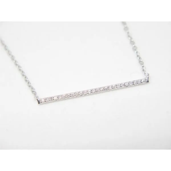 Diamond Necklace Image 3 Arezzo Jewelers Elmwood Park, IL