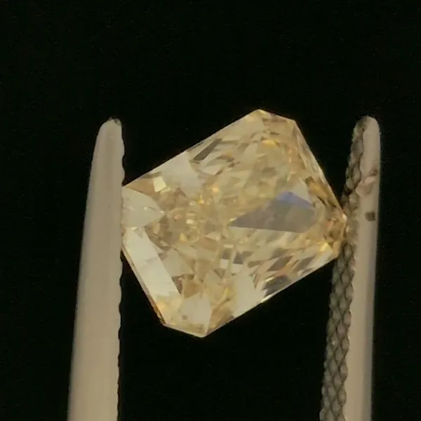 1.43ct Lab Grown Fancy Yellow Radiant Cut Diamond Image 3 Arezzo Jewelers Elmwood Park, IL