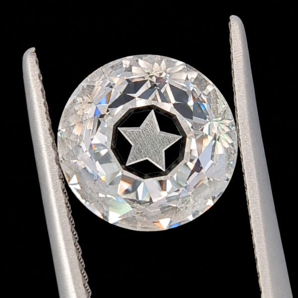 3.14ct Star Shield Lab-Grown Diamond — Round Modified Star Cut, E Color, VVS2 Image 2 Arezzo Jewelers Elmwood Park, IL