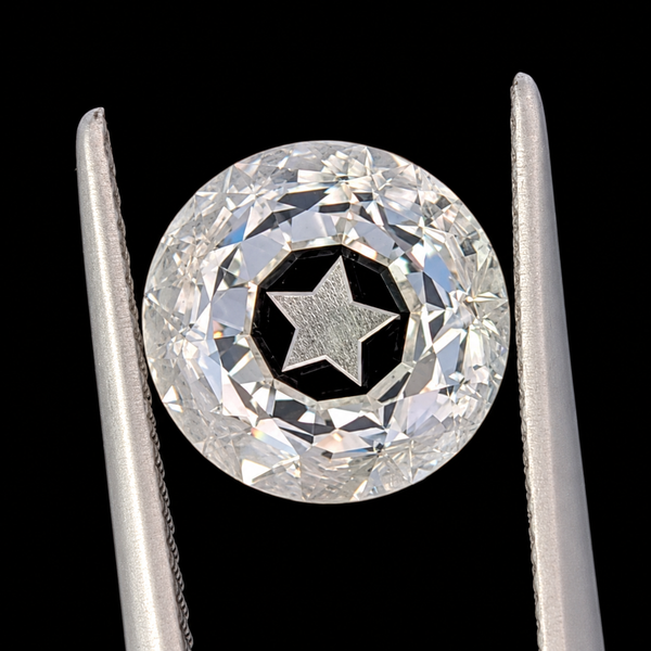 3.14ct Star Shield Lab-Grown Diamond — Round Modified Star Cut, E Color, VVS2 Image 3 Arezzo Jewelers Elmwood Park, IL
