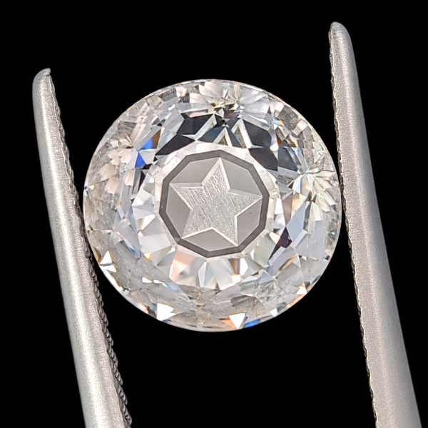 3.14ct Star Shield Lab-Grown Diamond — Round Modified Star Cut, E Color, VVS2 Arezzo Jewelers Elmwood Park, IL