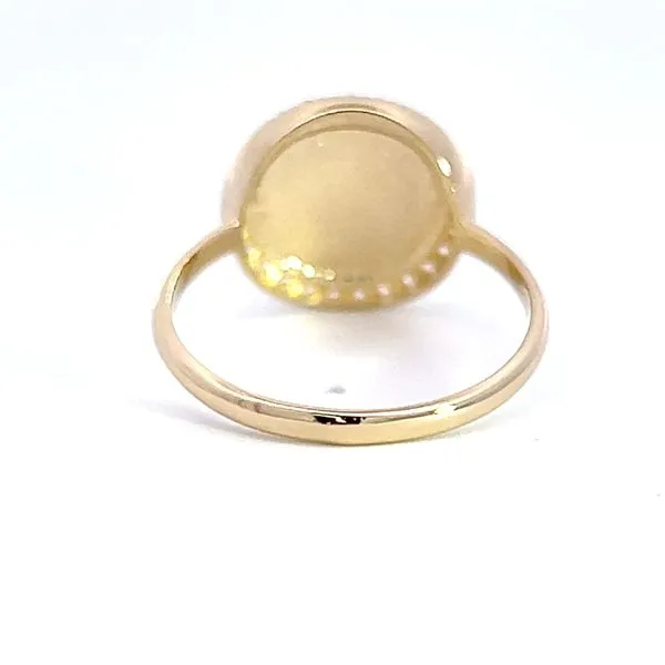 14k Yellow Gold Designer Fashion Ring Image 4 Arezzo Jewelers Elmwood Park, IL