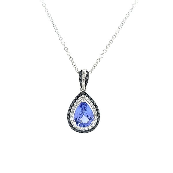 Tanzanite Royale 14K Gold Tanzanite and Diamond Pendant, 1.22 TCW Arezzo Jewelers Elmwood Park, IL