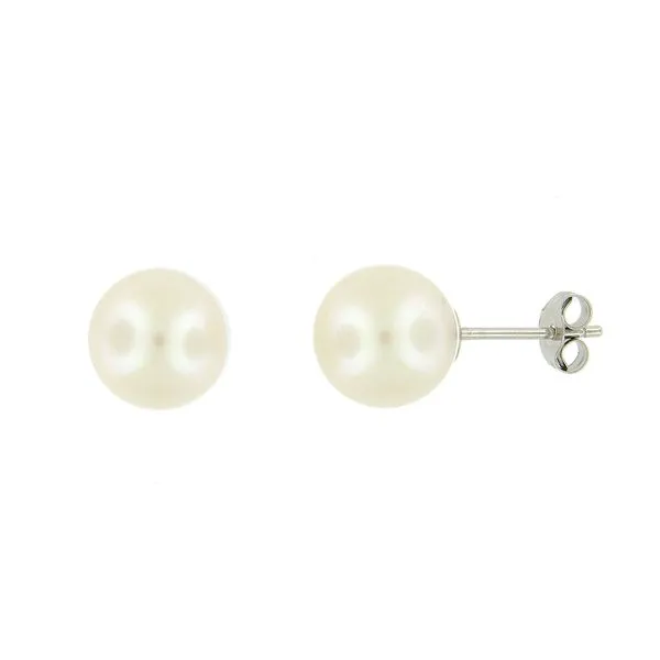 8mm Akoya Pearl Stud Earrings Arezzo Jewelers Elmwood Park, IL