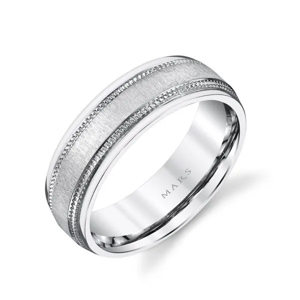 Men's Wedding Band Image 2 Arezzo Jewelers Elmwood Park, IL