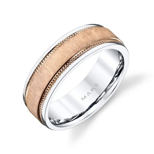 Men's Wedding Band Image 2 Arezzo Jewelers Elmwood Park, IL