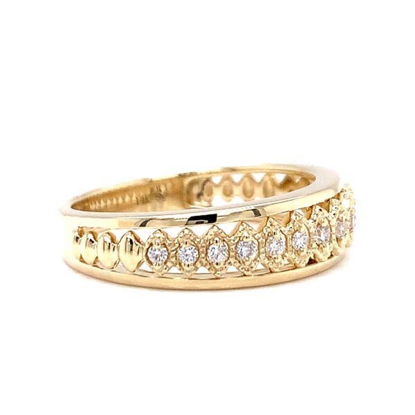 14k Yellow Gold Fashion Ring Image 2 Arezzo Jewelers Elmwood Park, IL