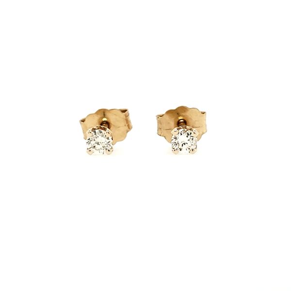 .17ct Round Diamond Stud Earrings Arezzo Jewelers Elmwood Park, IL