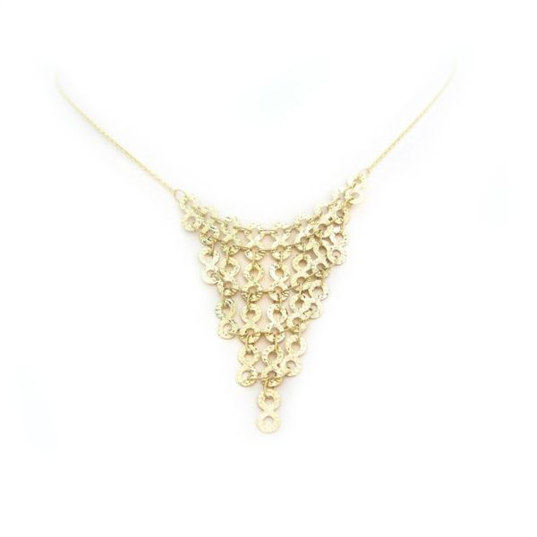 14k Yellow Gold Mesh Necklace Arezzo Jewelers Elmwood Park, IL