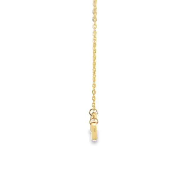 14K Yellow Gold Infinity Necklace Image 3 Arezzo Jewelers Elmwood Park, IL