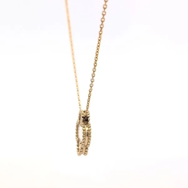 Yellow Gold Motif Necklace | Mother of Pearl Image 4 Arezzo Jewelers Elmwood Park, IL