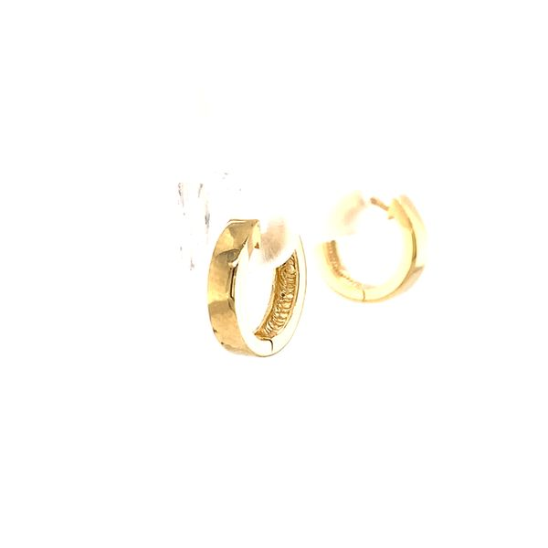 14k Yellow Gold Huggie Earrings Image 2 Arezzo Jewelers Elmwood Park, IL