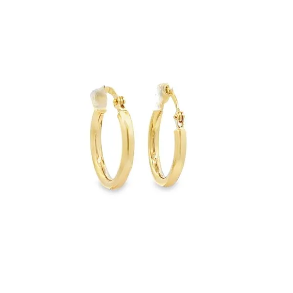 14K Yellow Gold 1/2