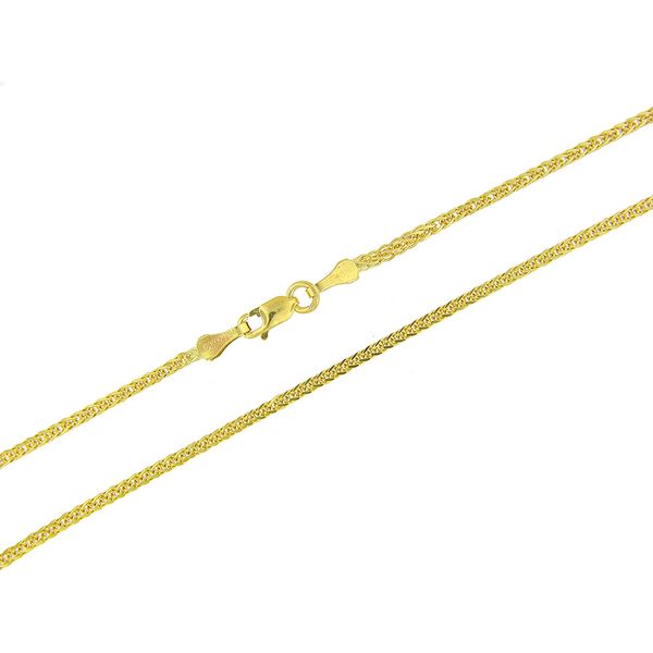 14k Yellow Gold Spiga Chain - 18